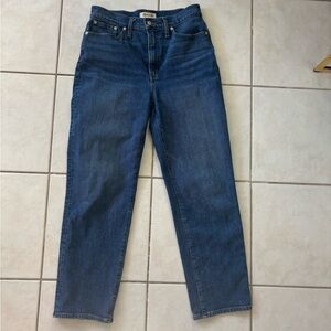 Madewell Perfect Vintage Straight Leg Jean size 29
